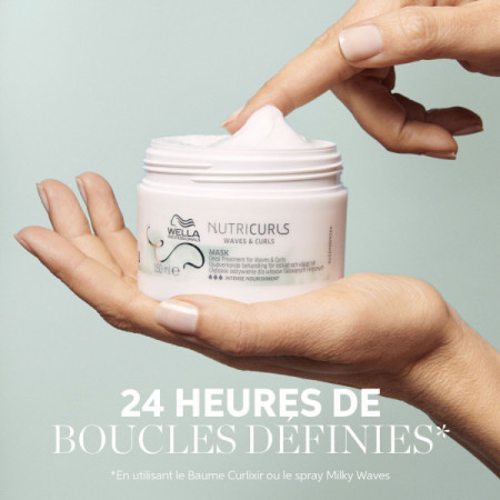 Masque profond cheveux bouclés et ondulés Nutricurls Waves & Curls