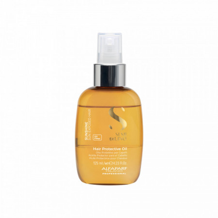 Huile protectrice cheveux avec filtre UV Semi Di Lino Sunshine