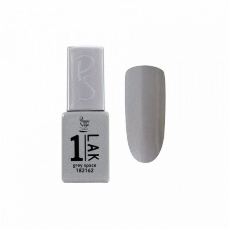 Vernis semi-permanent One-LAK 1-step gel polish grey space