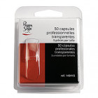 Capsules professionnelles x50 Transparente