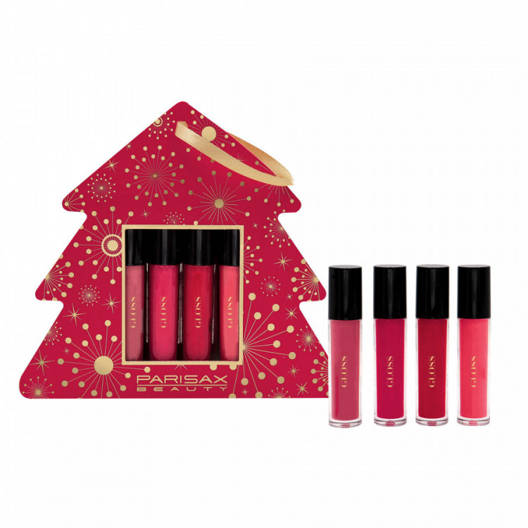 Coffret sapin 4 gloss à lèvres