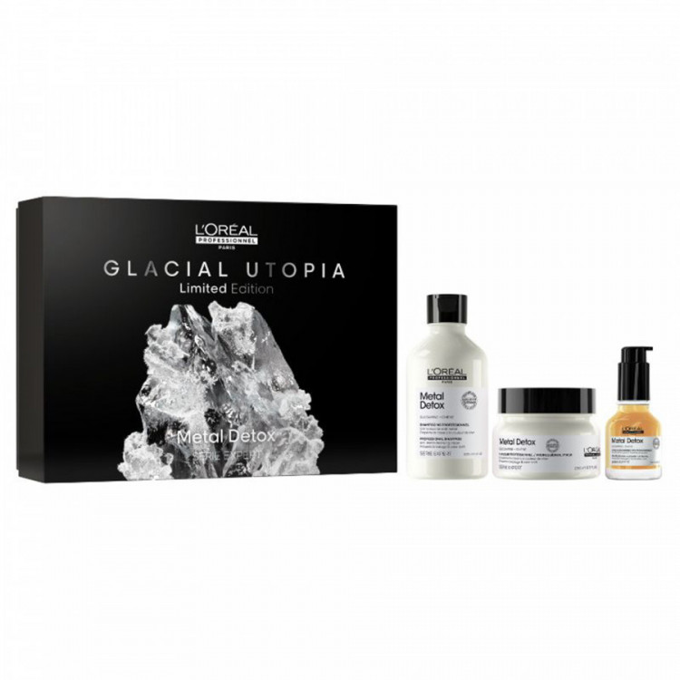 Coffret Trio Métal Détox Glacial Utopia - Édition Limitée