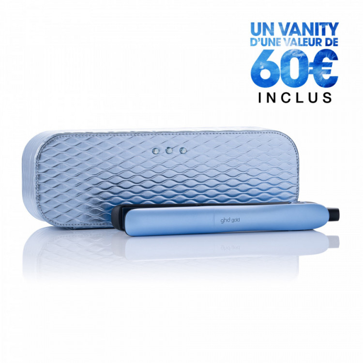 Coffret lisseur ghd gold - Collection édition limitée Iced Luxe bleu glacier