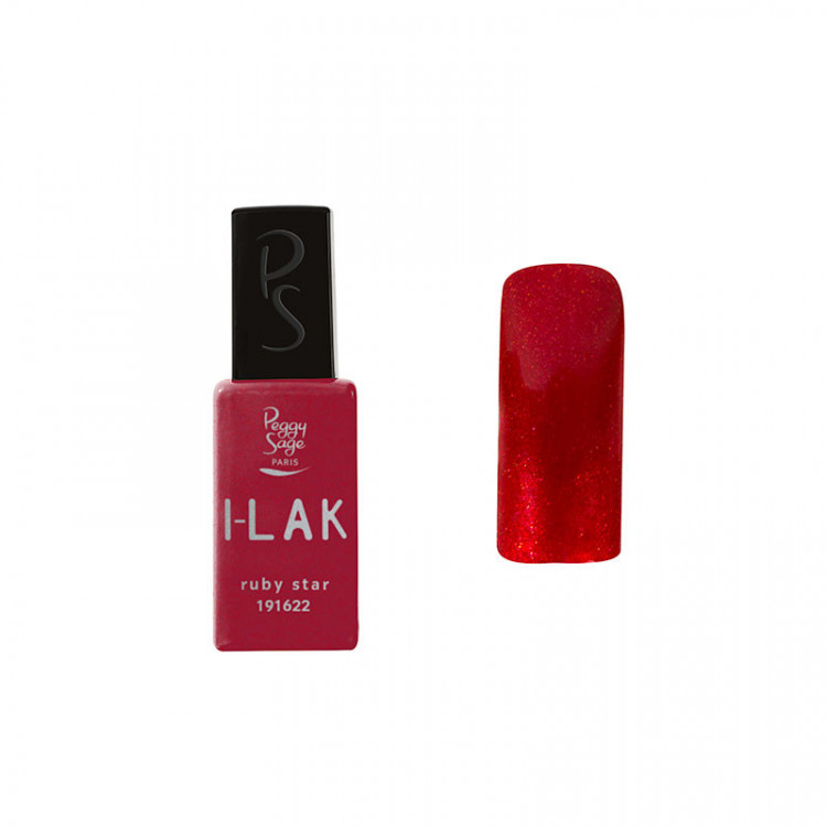 Vernis semi-permanent I-LAK - Ruby star