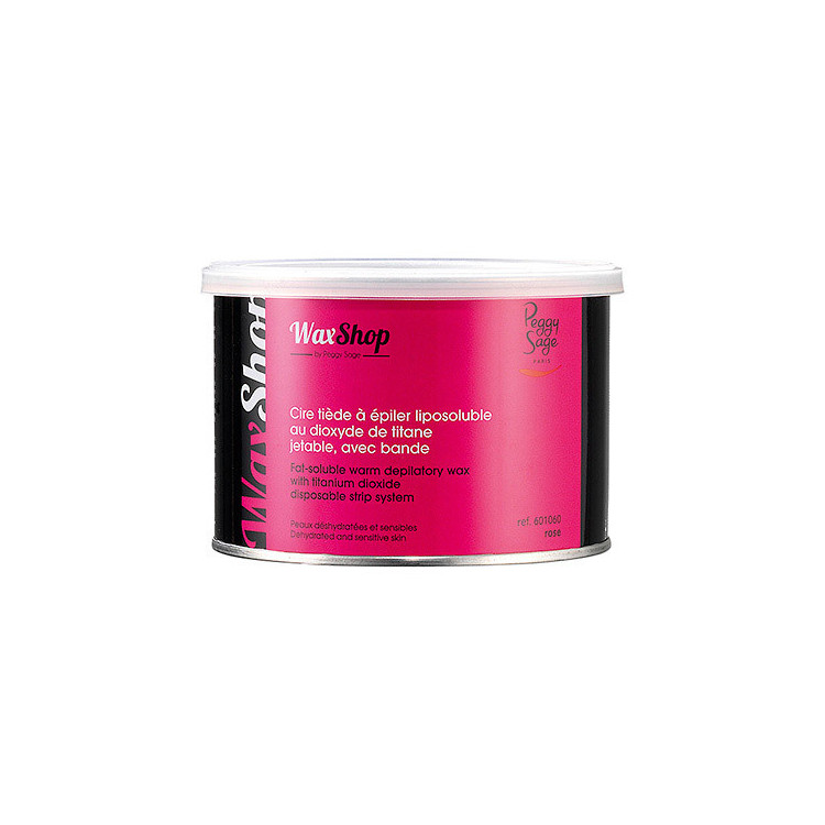 Cire tiède à épiler liposoluble Rose titane