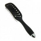 Brosse démêlante Paddle vent Noir mat