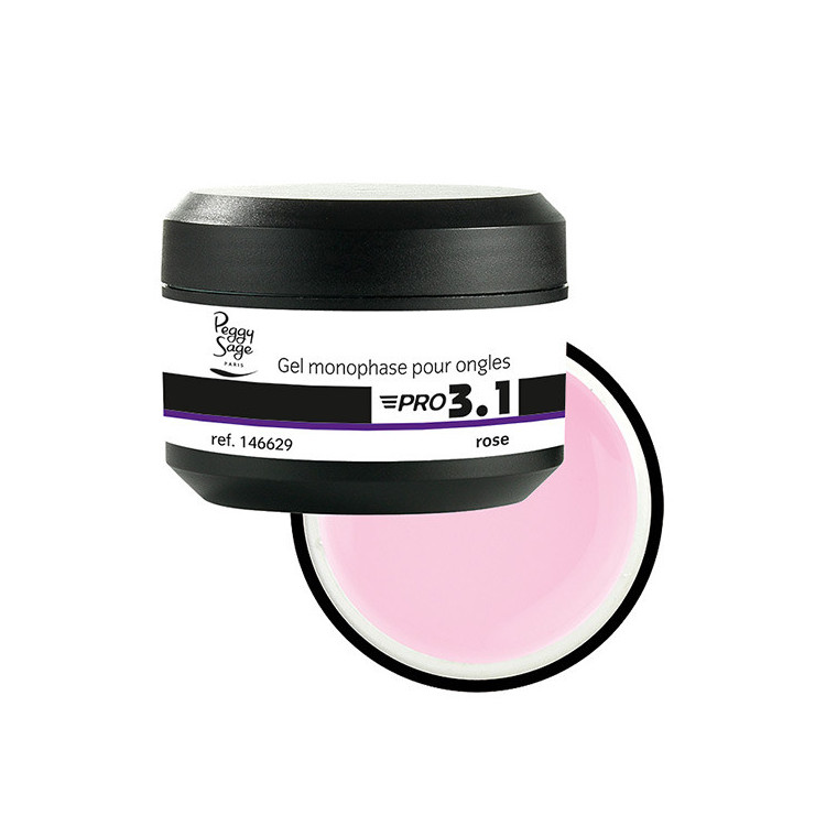 Gel de construction 3 en 1 Pro 3.1 Rose 50g