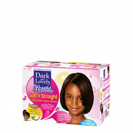 Kit défrisage enfant cheveux normaux-épais Dark & Lovely