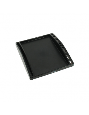 Table de service plateau Noire 39.5x32.5x6cm