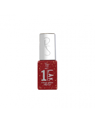 Mini vernis semi-permanent 1-LAK Energy Glitter