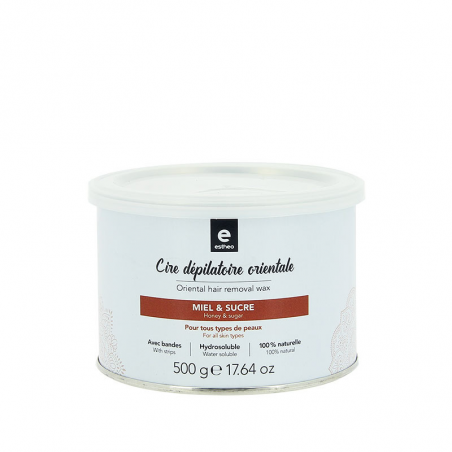 Pot de cire dépilatoire hydrosoluble Orientale