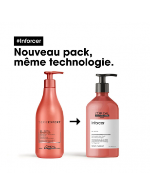 Shampoing cheveux abîmés et secs Inforcer