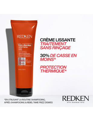 Soin sans rinçage anti-frisottis Rebel Tame Frizz Dismiss NEW