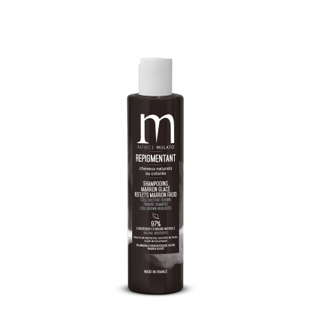 Shampoing Repigmentant Marron glacé - reflets marron froid