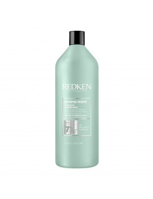 Shampooing technique Amino-Mint racines grasses pointes sèches