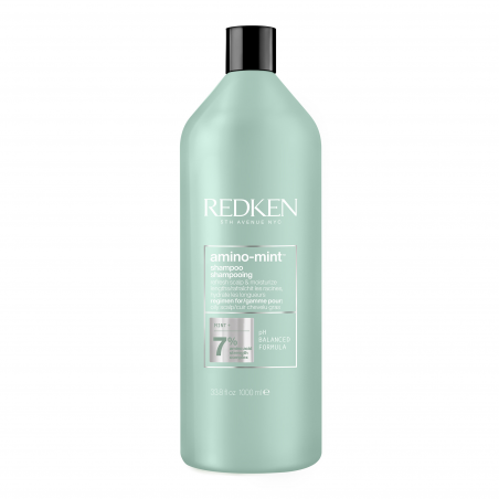 Shampooing technique Amino-Mint racines grasses pointes sèches