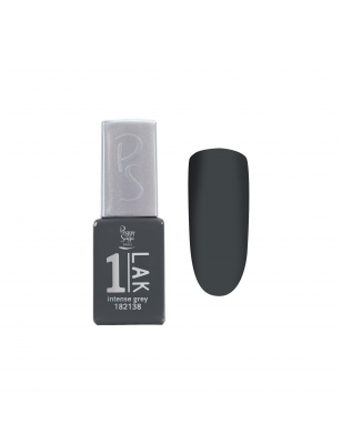 Mini vernis semi-permanent 1-LAK intense grey