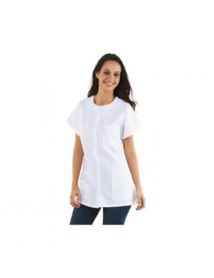 Tunique blanche avec boutons taille XS-S 34-36