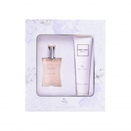 Coffret eau de parfum et gel douche Romantique