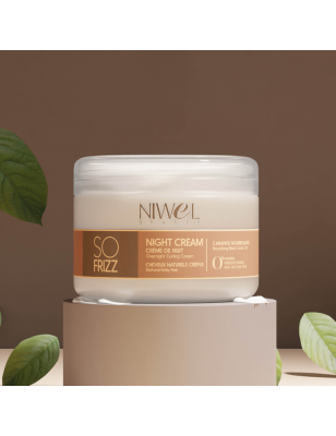 Crème de nuit cheveux naturels crépus So Frizz