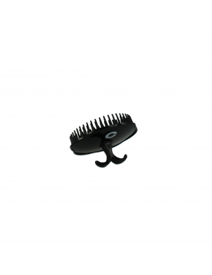 Brosse de massage en plastique Noire