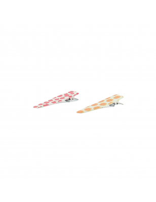 Set de 2 barrettes fruits