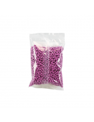 Perles de cire pelable et jetable Multidirectionnelle Lilas 200gr