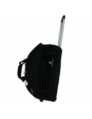 Sac de transport Trolley à roulettes Noir 56x30x32cm