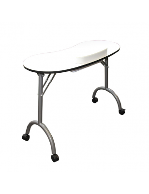 Table manucure pliante Blanche