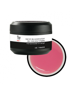 Gel UV de construction dur pour ongles Rose 50g