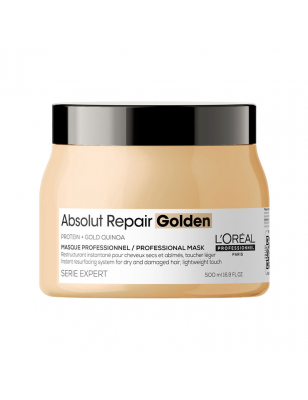 Masque Golden à la protéine de quinoa doré restructurant