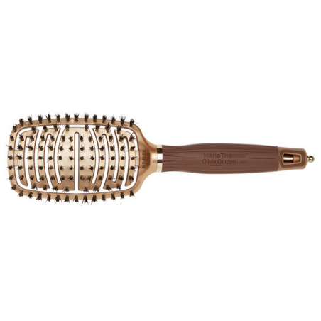 Brosse démêlante céramique+ion nano Thermic Flex boar