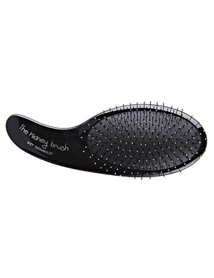 Brosse démêlante The Kidney Brush Wet Detangler noire