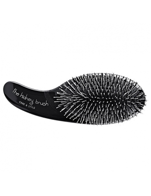 Brosse démêlante The Kidney Brush Care and Style noire