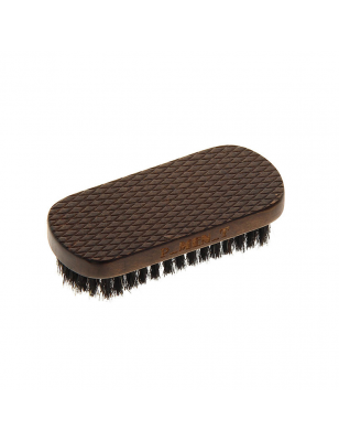 Brosse épouse-barbe large en bois de hêtre et poils de sanglier