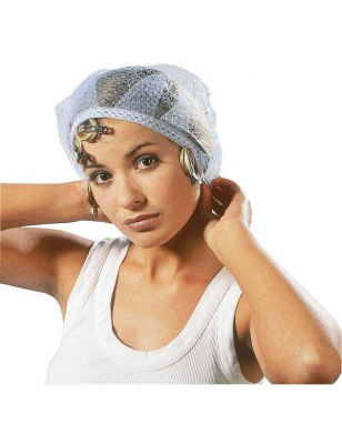 Bonnet avec ruban bleu ciel