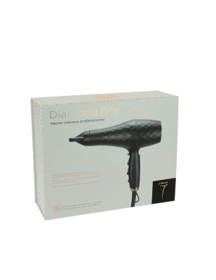 Sèche-cheveux professionnel Diamond dryer Noir