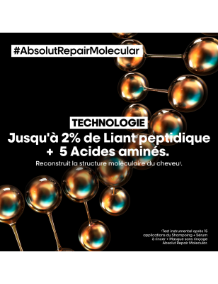 Shampoing professionnel Absolut Repair Molecular