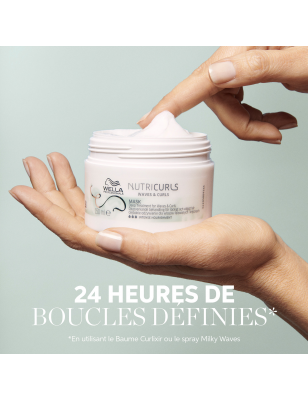 Masque profond cheveux bouclés et ondulés Nutricurls Waves & Curls