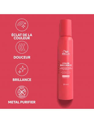 Mousse soin volumisateur rinçage