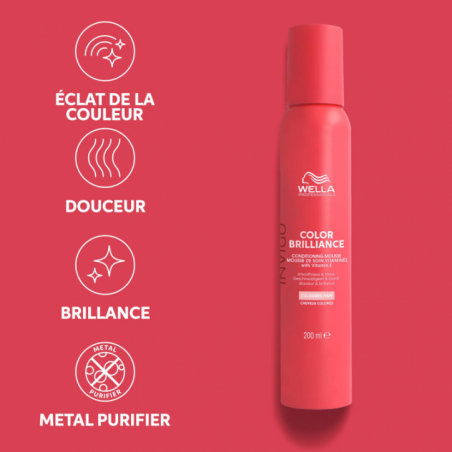 Mousse soin volumisateur rinçage