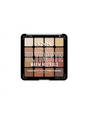 Palette 16 ombres à paupières Ultimate Warm neutral