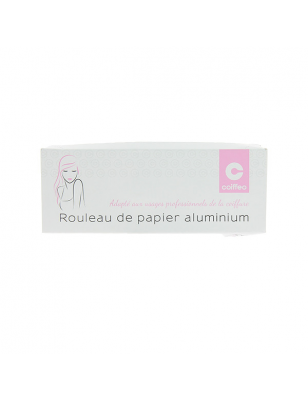 Papier aluminium 15 microns - 15cmx100m