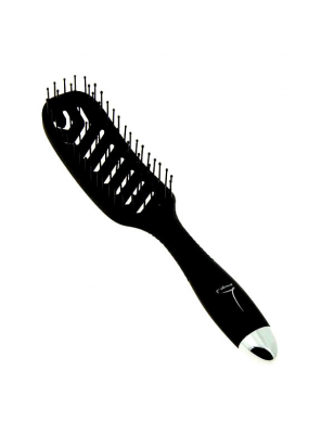 Brosse démêlante Paddle vent Noir mat