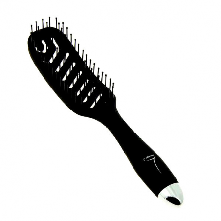 Brosse démêlante Paddle vent Noir mat