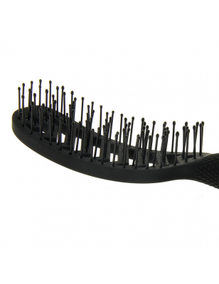 Brosse démêlante Paddle vent Noir mat