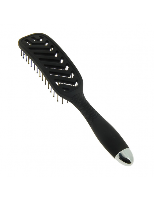 Brosse démêlante Paddle vent Noir mat