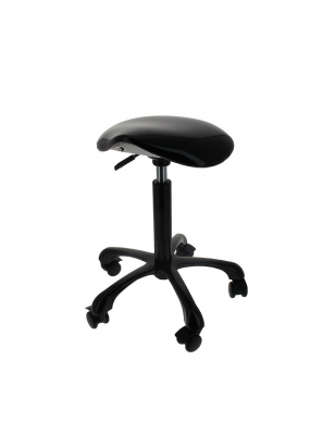 Tabouret de coiffure ergonomique Ergo Stool - Glossy black