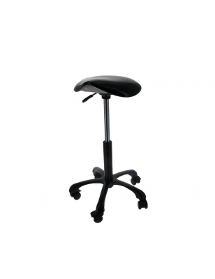 Tabouret de coiffure ergonomique Ergo Stool - Glossy black