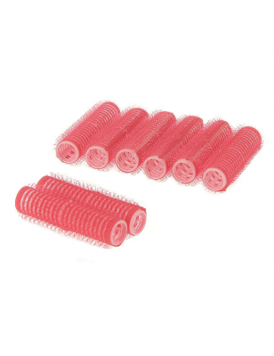 Rouleaux velcro 13mm x8 Rouge